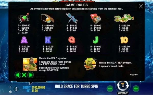 Big Bass Bonanza game artwork