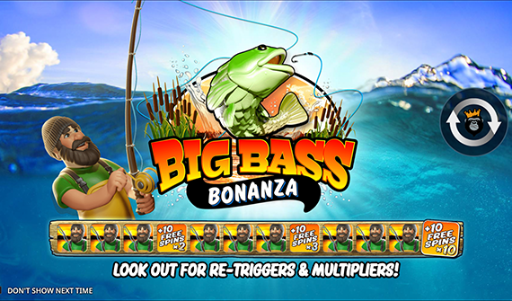 Snímky Big Bass Bonanza 3