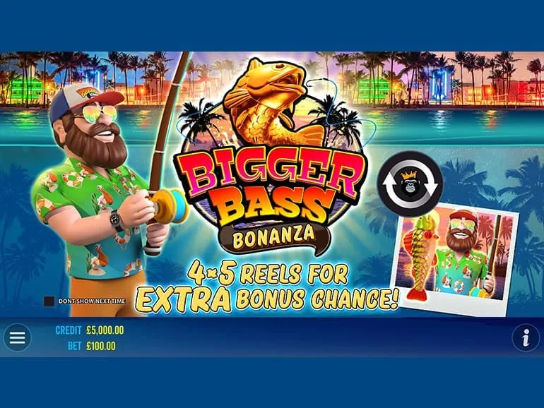 Snímky Big Bass Bonanza 4